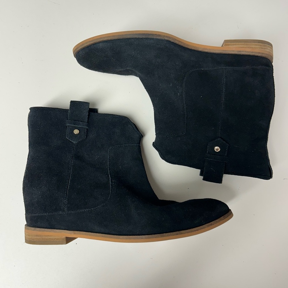 Cole Haan Black Suede Boots
